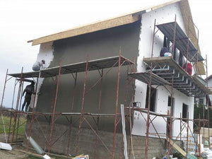 Montaj structura metalica si placari exterioare cu osb si polistiren expandat in Pitesti thumbnail
