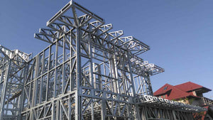Montaj structura metalica usoara proiect casa 260mp thumbnail