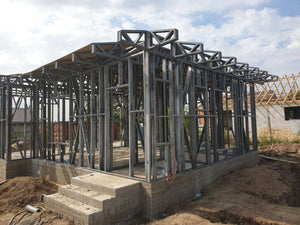 Montaj structura metalica proiect de casa la cheie 72 mp thumbnail