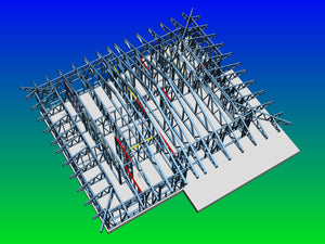 Montaj structura metalica pereti proiect casa sat Snagov 320 mp thumbnail