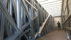 Montaj structura metalica pentru proiect de casa in Domnesti thumbnail