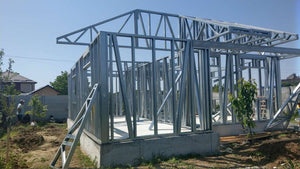 Montaj casa pe structura metalica parter 96mp Magurele thumbnail
