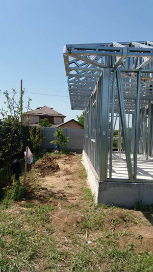 Montaj casa pe structura metalica parter 96mp Magurele thumbnail