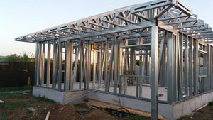 Montaj casa pe structura metalica parter 96mp Magurele thumbnail