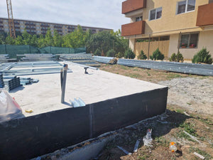Montaj parter structura metalica usoara proiect de casa P+1E thumbnail