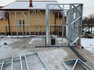 Montaj structura parter si scara interioara pentru casa cu etaj in Ilfov thumbnail