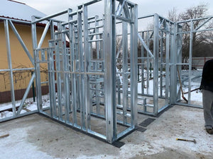 Montaj structura parter si scara interioara pentru casa cu etaj in Ilfov thumbnail