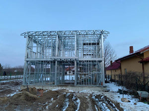 Montaj ferme acoperis pentru casa constructie metalica in Snagov thumbnail