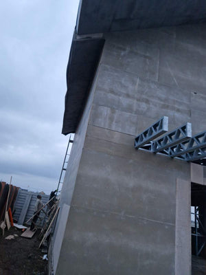 Placare exterioara casa pe structura metalica cu fibrociment thumbnail