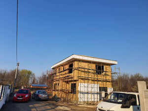 Proiect casa 155mp la stadiul de placare exterioara cu osb 15 mm thumbnail