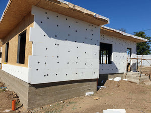 Placare exterioara cu polistiren expandat, proiect de casa la cheie 72 mp thumbnail