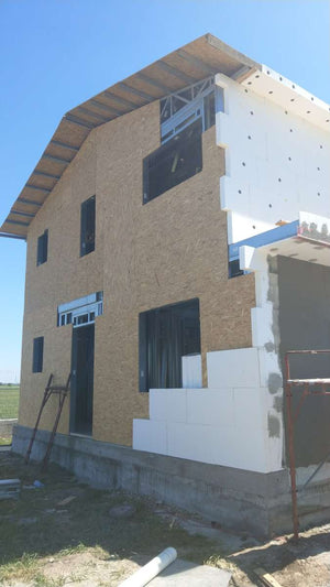 Termosistem proiect casa pe structura metalica in Domnesti thumbnail
