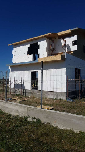 Termosistem proiect casa pe structura metalica in Domnesti thumbnail
