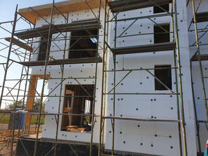 Placare exterioara polistiren expandat pentru proiect casa 190 mp thumbnail