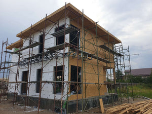 Placare exterioara polistiren expandat pentru proiect casa 190 mp thumbnail