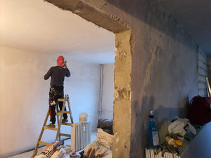 Placari interioare grupuri sanitare apartament 120 mp in Baneasa thumbnail