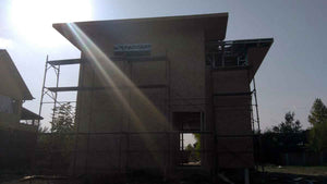 Placari interioare si exterioare OSB, motaj gips carton proiect casa 191 mp thumbnail