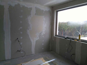 Placari interioare si exterioare OSB, motaj gips carton proiect casa 191 mp thumbnail