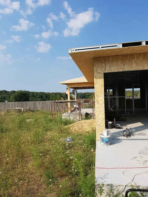 Placari exterioare OSB 15mm proiect casa metalica 174mp thumbnail