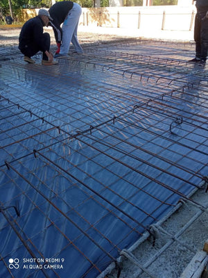 Plantare fier placa cota zero peste sol pentru casa parter in constructie thumbnail
