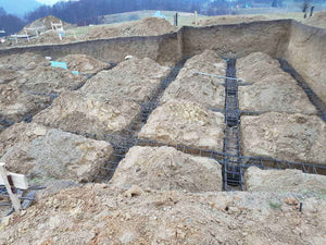 Plantare grinzi in sapatura pentru proiect restaurant 620mp in judetul Brasov thumbnail