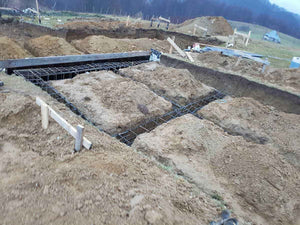 Plantare grinzi in sapatura pentru proiect restaurant 620mp in judetul Brasov thumbnail