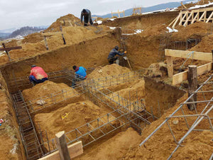 Plantare grinzi in sapatura pentru proiect restaurant 620mp in judetul Brasov thumbnail