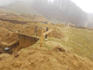 Plantare grinzi in sapatura pentru proiect restaurant 620mp in judetul Brasov thumbnail