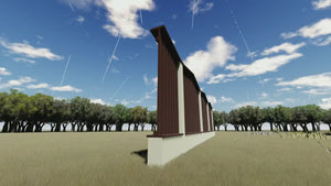 Constructie Gard cu Panouri de Lemn Verticale Proiect GA17 - gard rustic video thumbnail