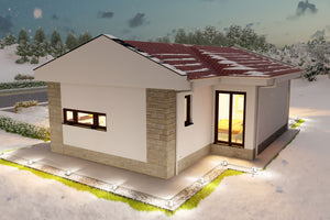Proiect casa 3 dormitoare living baie si bucatarie pe structura metalica 05 thumbnail