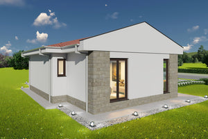 Proiect casa cu 3 dormitoare fara etaj constructie zidarie 11 thumbnail