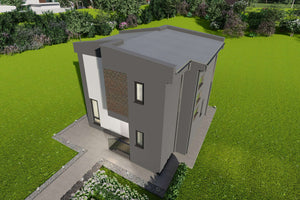 Proiect casa cu etaj 100 mp pe structura metalica poza 17 thumbnail