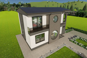 Proiect casa cu etaj amprenta 70 mp structura metalica poza 22 thumbnail