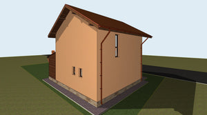 Montaj casa pe structura metalica cu etaj 134 mp in provincie thumbnail