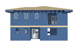 Montaj scara metalica in 2 rampe cu podest si placa intre nivele thumbnail