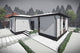 Proiect casa pe structura metalica 100 mp fara etaj 100-075 - fatada de casa exterior imagine 6