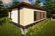 Proiect casa pe structura metalica moderna pe un nivel 120mp - fatada de casa exterior imagine 3