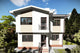 Proiect casa pe structura metalica moderna cu etaj 140 mp - fatada de casa exterior imagine 3