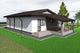 Proiect casa pe structura metalica cu terasa si garaj 178 mp - fatada de casa exterior imagine 4
