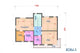 Proiect casa pe structura metalica cu etaj moderna 190-080 - planul casei la etaj 1