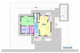 Proiect casa pe structura metalica cu etaj moderna 190-080 - planul casei la parter