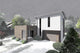 Proiect casa pe structura metalica cu etaj 200 mp 207-069 - fațadă de casă imagine 7