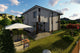 Proiect casa pe structura metalica cu 3 dormitoare 3 bai 034 - fatada de casa exterior imagine 6