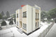 Proiect casa pe structura metalica cu etaj fara acoperis 081 - model fatada imagine 7