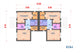Proiect casa pe structura metalica cu etaj tip duplex 077 - planul casei pe etaj
