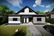 Proiect casa pe structura metalica moderna cu mansarda 048 - fatada de casa placata imagine 5