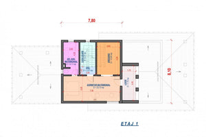 Constructie fundatie proiect de casa pe structura metalica 294mp thumbnail