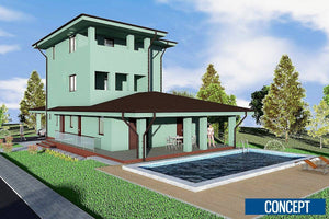 Constructie piscina 48mp pentru proiect de casa thumbnail