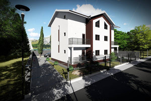 Cofraj fundatie casa metalica duplex si sapatura gard perimetral thumbnail