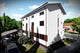 Proiect casa pe structura metalica duplex cu mansarda 066 - fatada casei imagine 4